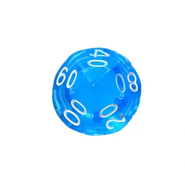 Rebel Mini Crystal Blue dice set Photo 9