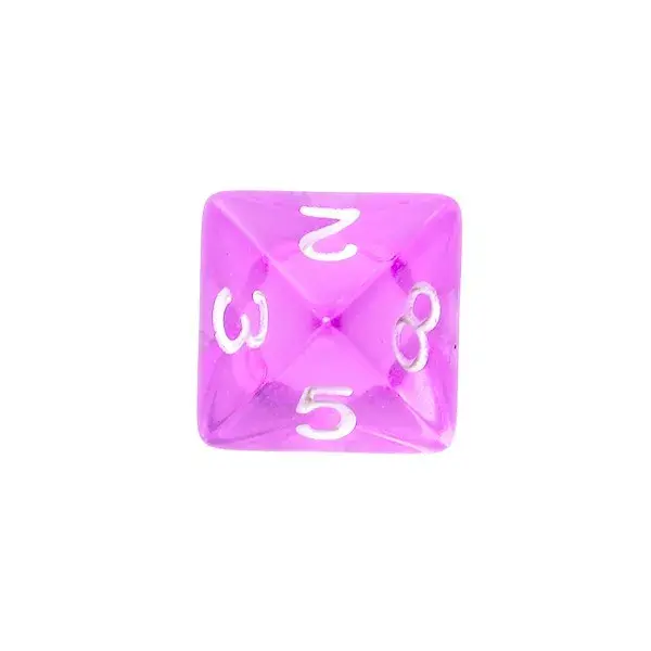 Rebel Mini Crystal Dice Set Purple Photo 7