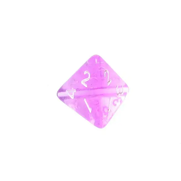 Rebel Mini Crystal Dice Set Purple Photo 9