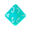 Rebel Komplet kości Kaminie księżycowe Turkus dice set Photo 3
