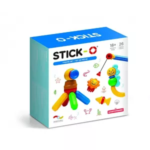 MAGFORMERS būvniecības rotaļlietu komplekts modelis 005-902006 — magnētiska būvēšanas komplekts, 26 gab.