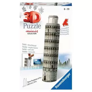 3D-пазл Ravensburger Mini Schiefer Turm — Пиза, серия Buildings, высота 204 мм, 8+