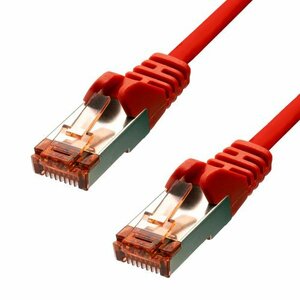 ProXtend CAT6 F/UTP CCA PVC Ethernet Cable Red 20cm