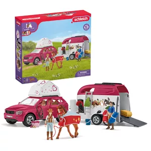 schleich HORSE CLUB Horse Adventures with Car and Trailer - 42535