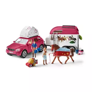Экшен/Приключения Schleich HORSE CLUB Приключения с автомобилем и прицепом