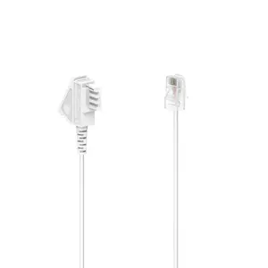 Telephone Cable Hama 00201119 6m White