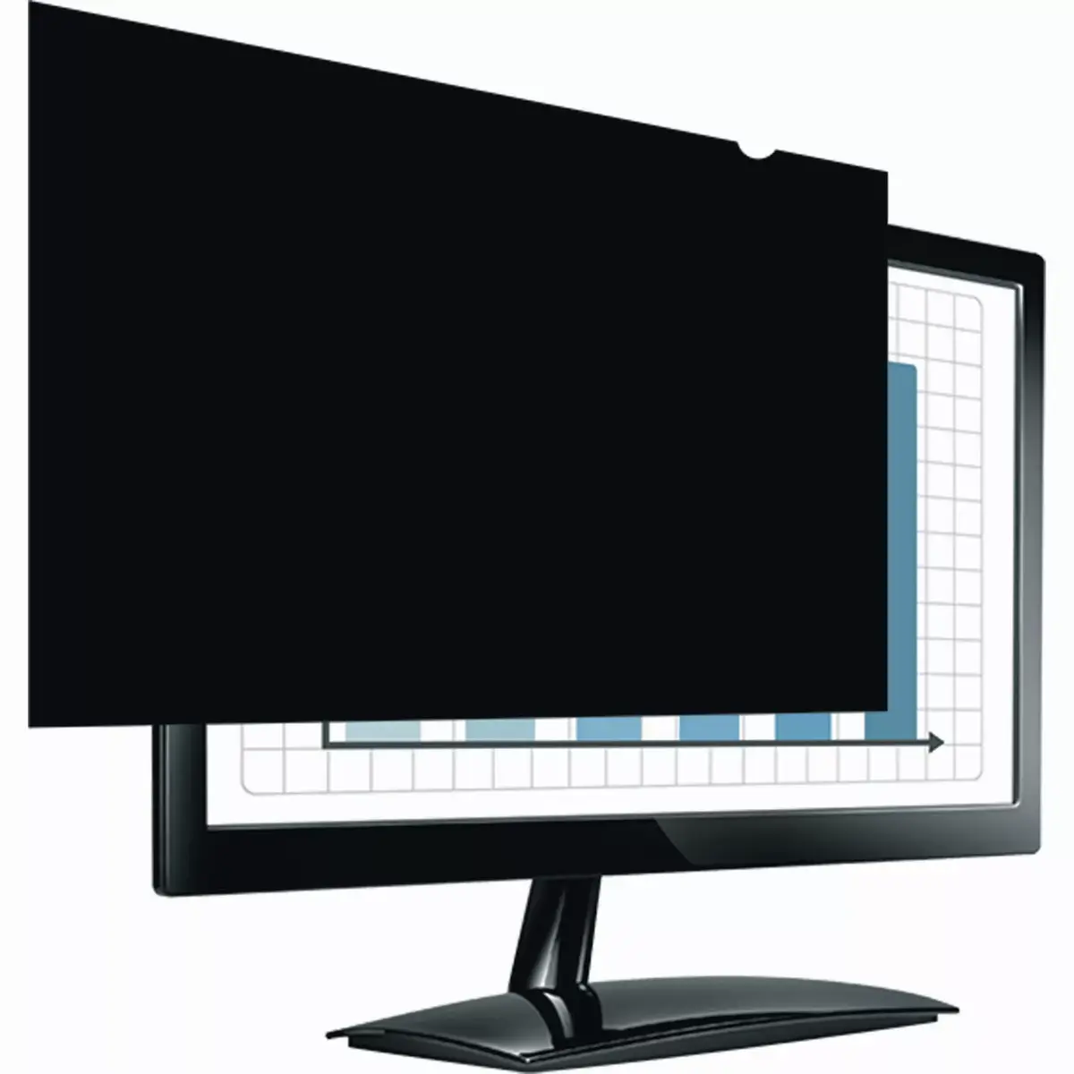 Fellowes frameless privacy filter 4815801 49.5 cm (19.5") Photo 4