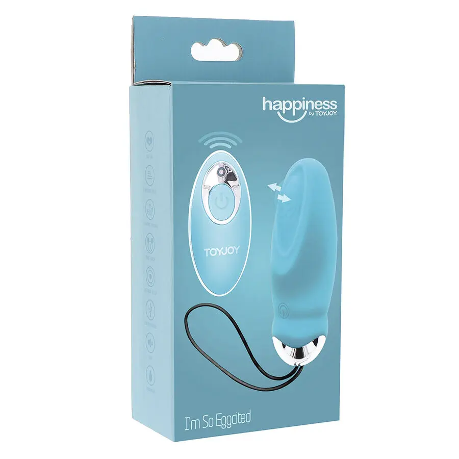 TOYJOY HAPPINESS I'M SO EGGCITED вибратор с пультом Photo 13
