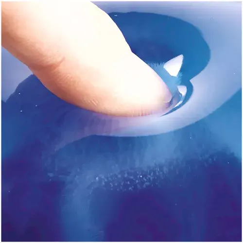 Peles paliktnis Fellowes Crystals Gel — 202×230 mm Photo 3