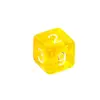Mini Crystal Dice Set Yellow — Rebel Photo 8