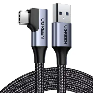 USB cable UGREEN 20299 — USB-A to USB-C, 1 m, black