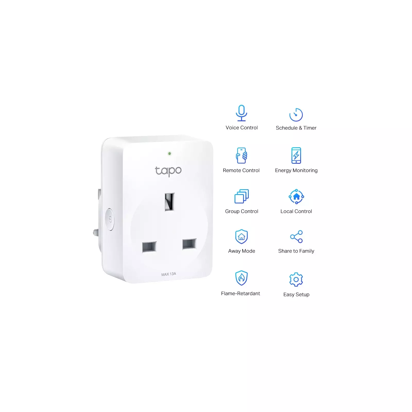 Tp-link Plug Tapo P100 Black