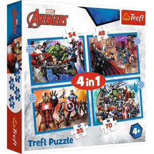 Пазл TREFL 34386 — jigsaw puzzle, 54 элемента, жанр Comics, ширина 205 мм, возраст от 4 лет