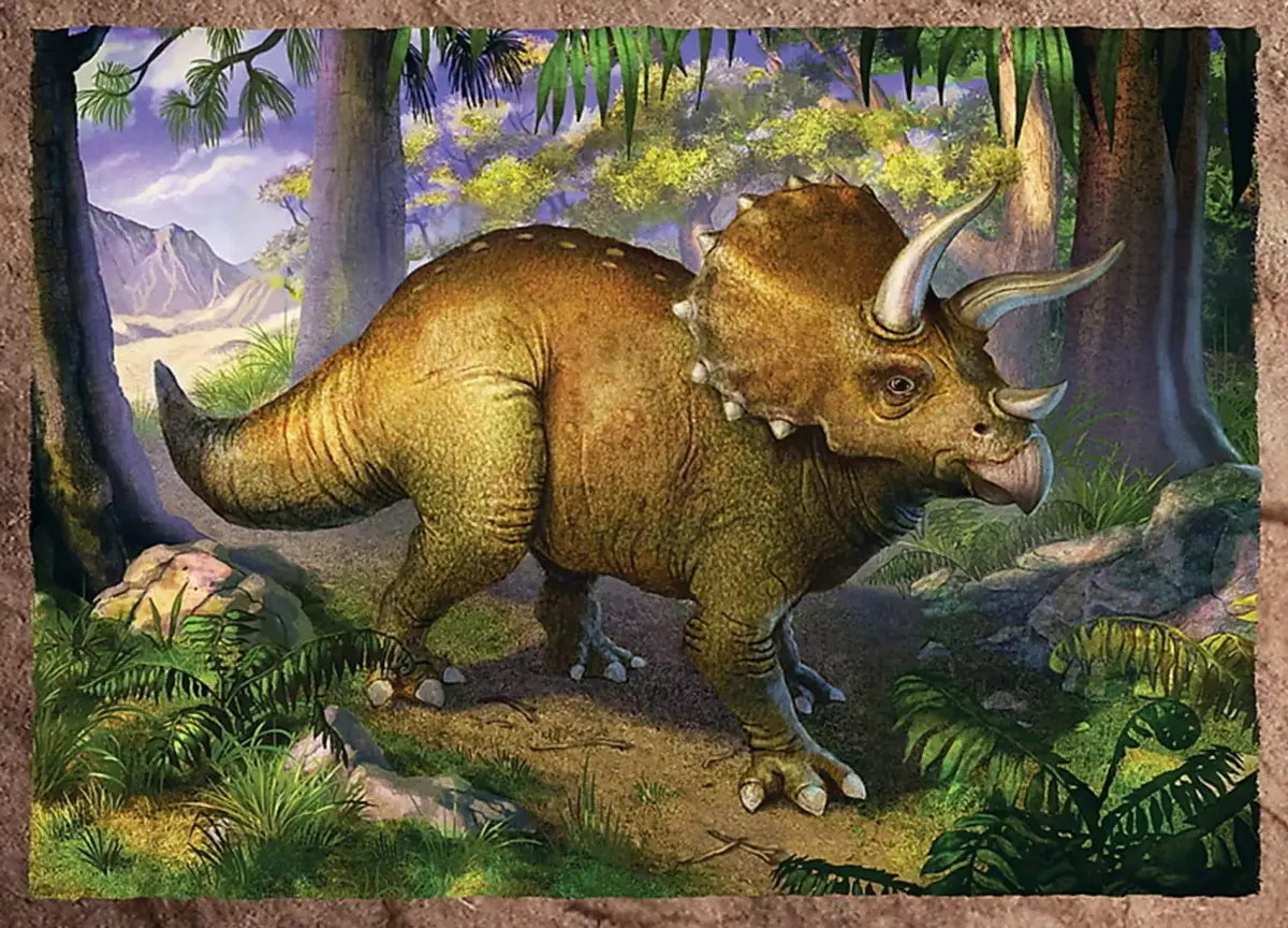 TREFL 4in1 Dinozauri puzļu komplekts Photo 3