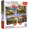 TREFL 4in1 Dinozauri puzļu komplekts Photo 2