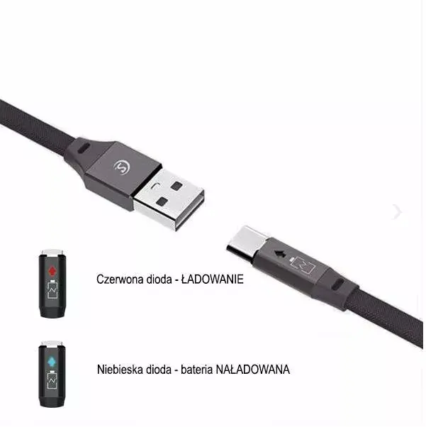 Кабель SOMOSTEL SMS-BW04 USB-A на USB-C 1 м Photo 2