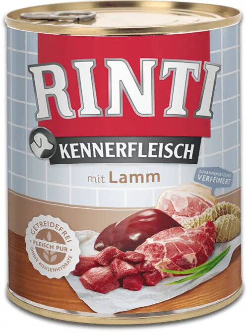 Mitrs suņu barības RINTI Lamb Adult
