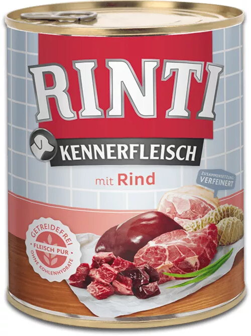 Mitrs suņu barības RINTI Kennerfleisch Beef
