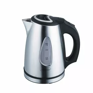 Электрический чайник Maestro MR-029New 1 л 1600 Вт нержавеющая сталь, белый, индикатор уровня воды
