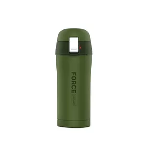 Ceļojumu termokrūze Maestro MR-1643-30A 0.3 L, nerūsējošais tērauds, zaļa, vakuuma, hermētiska