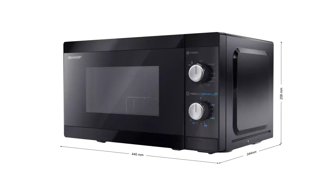 Комбинированная микроволновка Sharp YC-MG01E-B Photo 2
