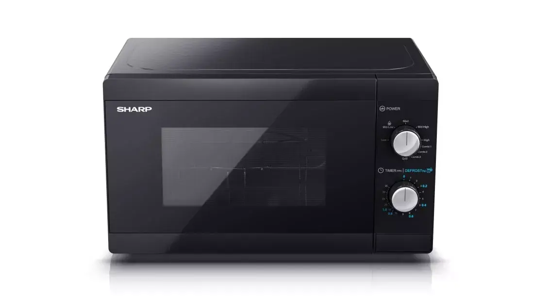 Комбинированная микроволновка Sharp YC-MG01E-B Photo 4