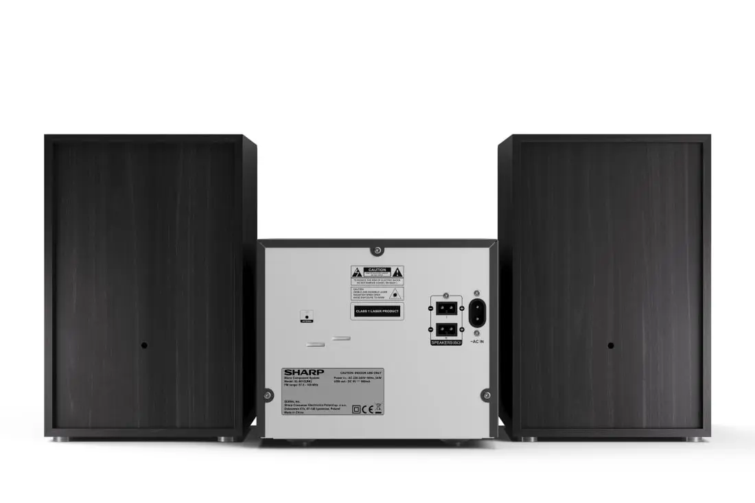 Sharp XL-B512(BK) home audio micro system Photo 14