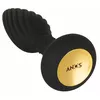 Анальная пробка ANOS Silicone Black 15.1 см Photo 3