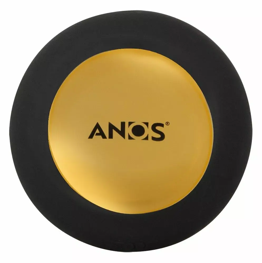 Анальная пробка ANOS Silicone Black 15.1 см Photo 4