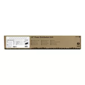 Сетевой блок DELTACO GT-8527 — 9× CEE 7/4 и 1× CEE 7/7, защита от животных, кабель 2 м, чёрный