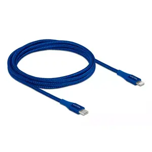 Data and charging cable USB Type-C to Lightning DeLOCK 85417