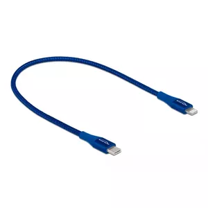 Datu un uzlādes kabelis DeLOCK USB Type-C uz Lightning 0.5 m MFi