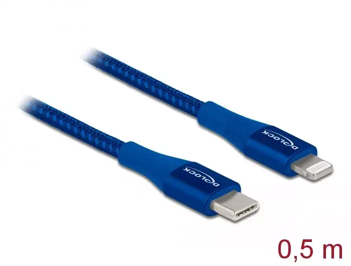 Data and charging cable DeLOCK USB Type-C to Lightning Photo 2