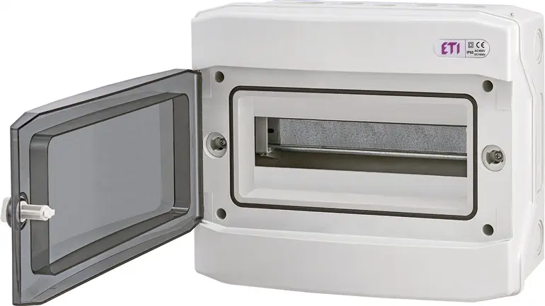 ETI ECH-12PT Surface Mounted Distribution Box 12 Modules Photo 2