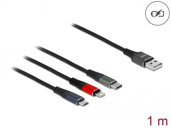USB uzlādes kabelis DeLOCK 87277 Photo 2