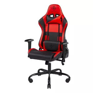 Deltaco GAM-096-R video game chair Universal gaming chair Upholstered padded seat Black, Red
