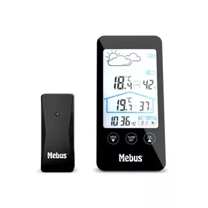 Digital Weather Station Mebus 11908 Black