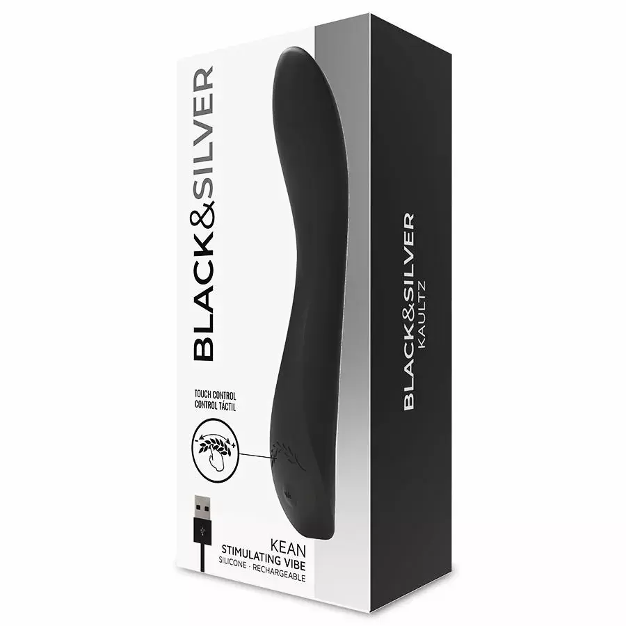 Вибратор black&silver KEAN Touch Control Photo 2