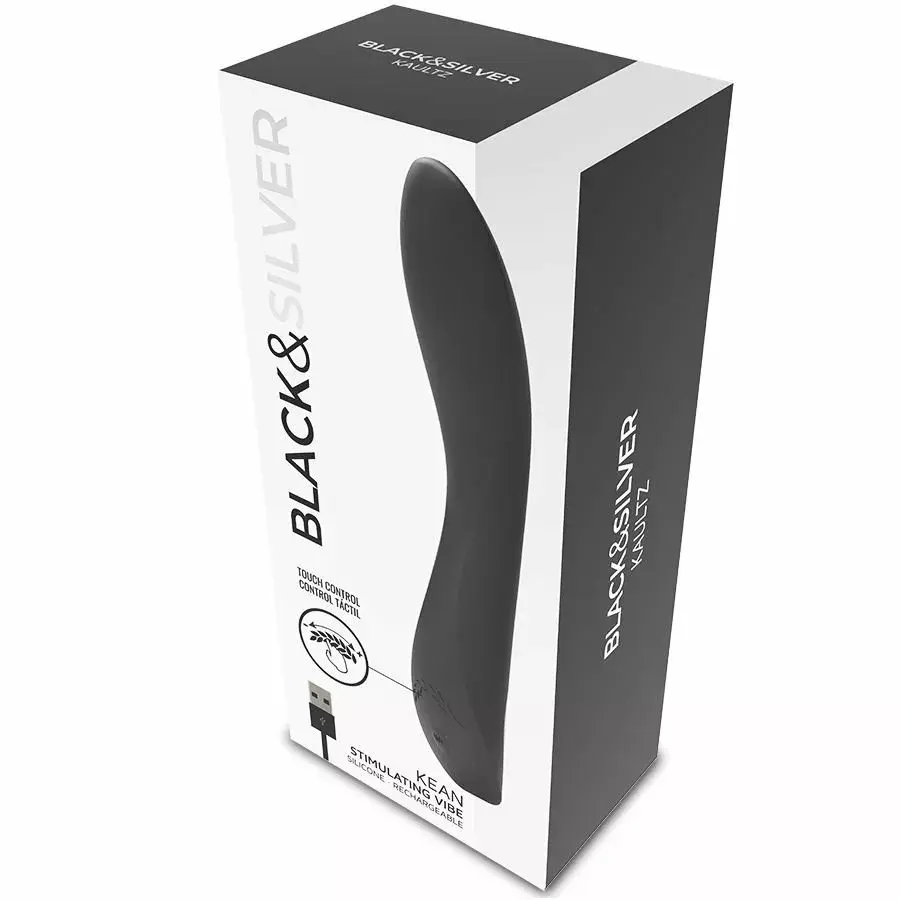 Вибратор black&silver KEAN Touch Control Photo 7