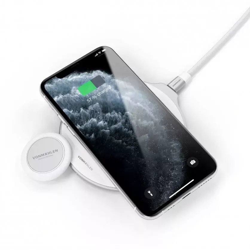 Grip vonmählen Backflip — silver, 40×40×6 mm Photo 4