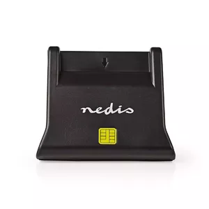 Kārtu lasītājs Nedis CRDRU2SM3BK USB 2.0 Melns