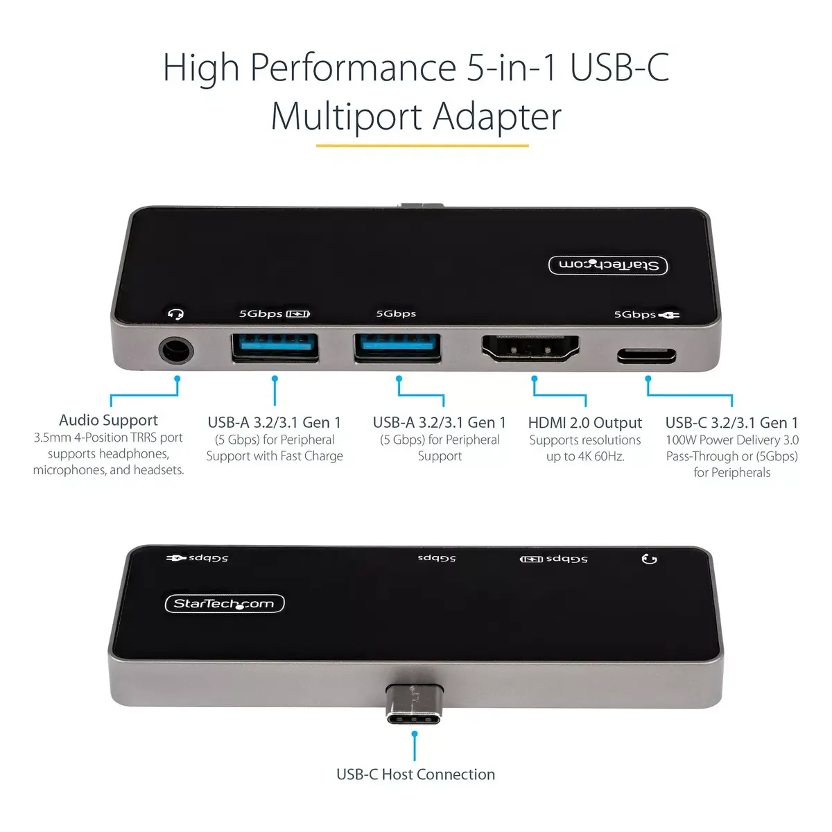 USB-C Multiport Adapter StarTech DKT30ICHPD Photo 6