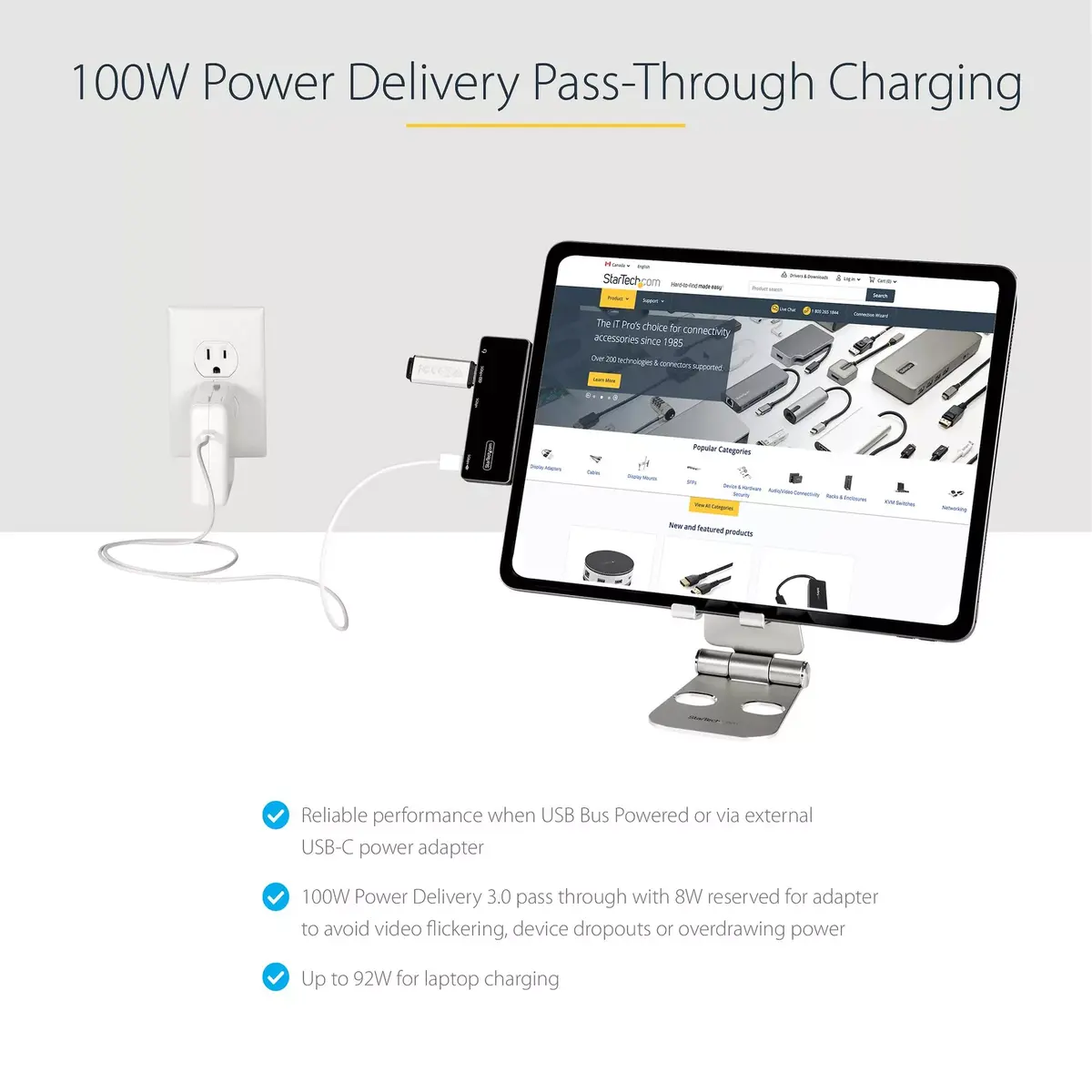 USB-C Multiport Adapter StarTech DKT30ICHPD Photo 8