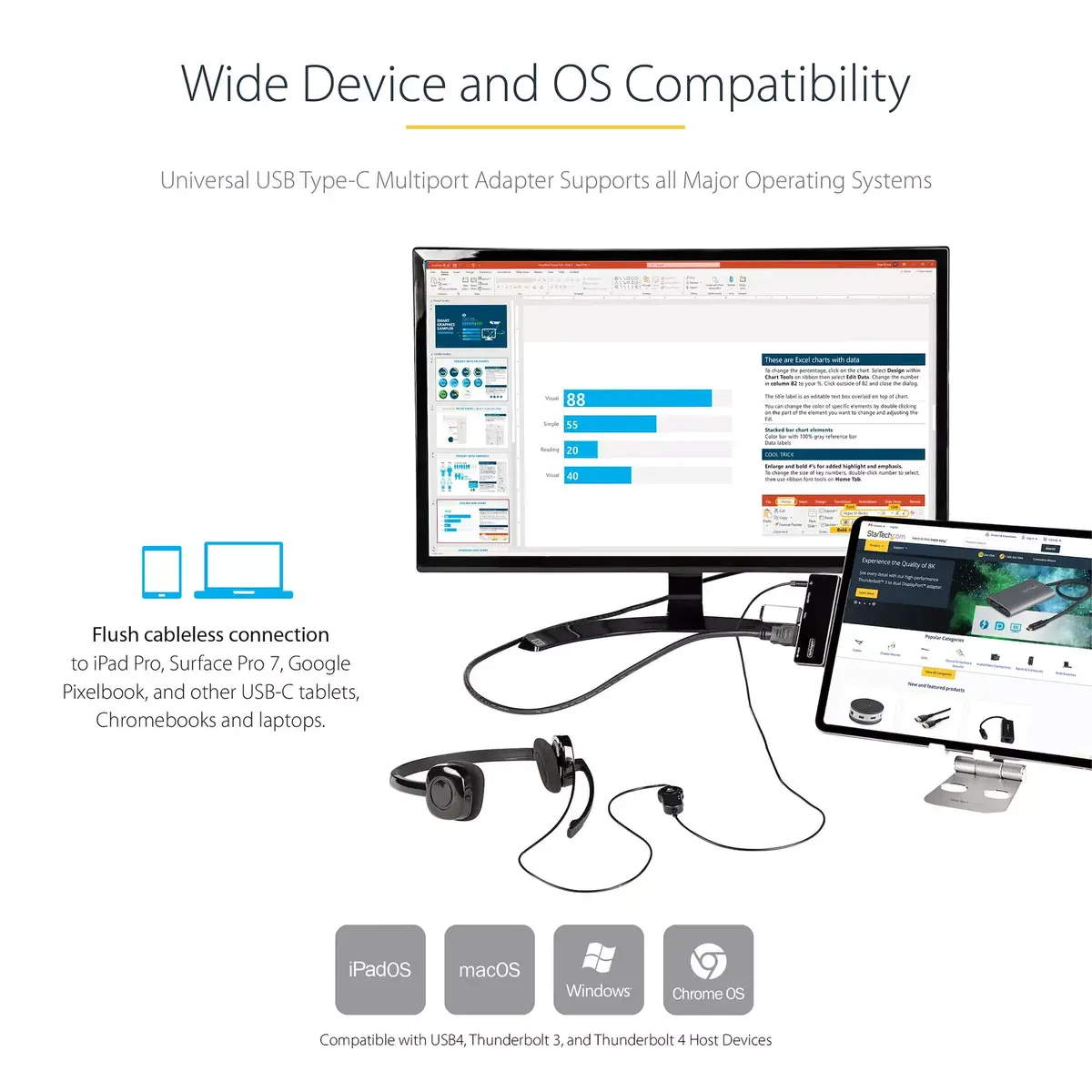 USB-C Multiport Adapter StarTech DKT30ICHPD Photo 9