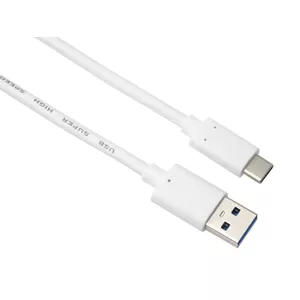 USB-C to USB 3.0 A cable PREMIUMCORD ku31ck05w, 0.5 m, 3 A, 10 Gbit/s, white