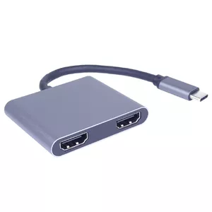 Адаптер PREMIUMCORD ku31hdmi13 MST 2×HDMI + USB 3.0, поддержка 4K