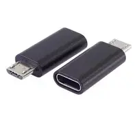 Адаптер USB-C (гнездо) → Micro-B (штекер) PREMIUMCORD kur31-20 Photo 1