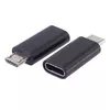 Адаптер USB-C (гнездо) → Micro-B (штекер) PREMIUMCORD kur31-20 Photo 2