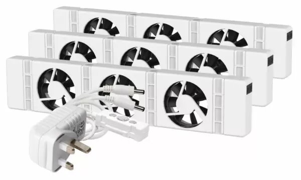 Ventilators SpeedComfort Trio Set balts —