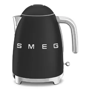 Smeg KLF03BLMEU elektriskās tējkanna 1,7 L 2400 W Melns, Hroms